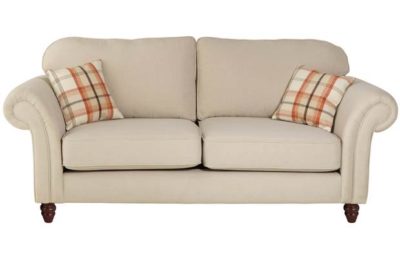 Heart of House Windsor High Back Large Sofa - Cream/Autumn